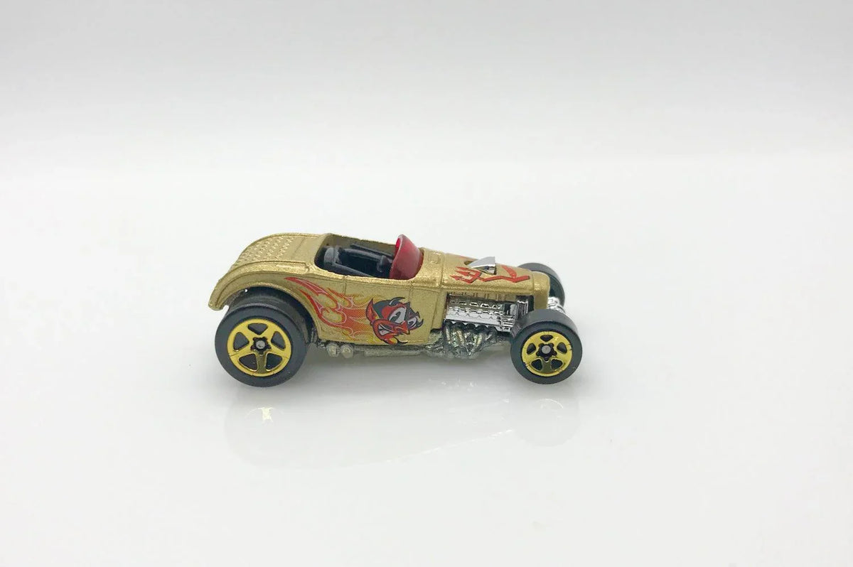 Don't Miss Out-Buy Hot Wheels Gold Deuce Roadster (2000