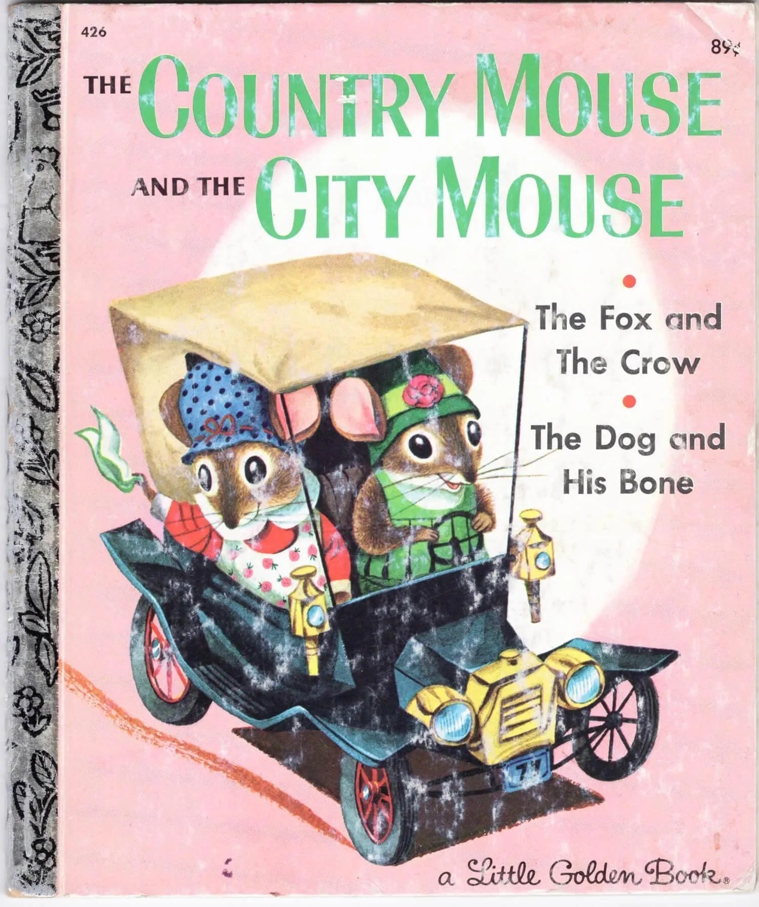 Vintage Children's Book: Country Mouse and The City Mouse [1961
