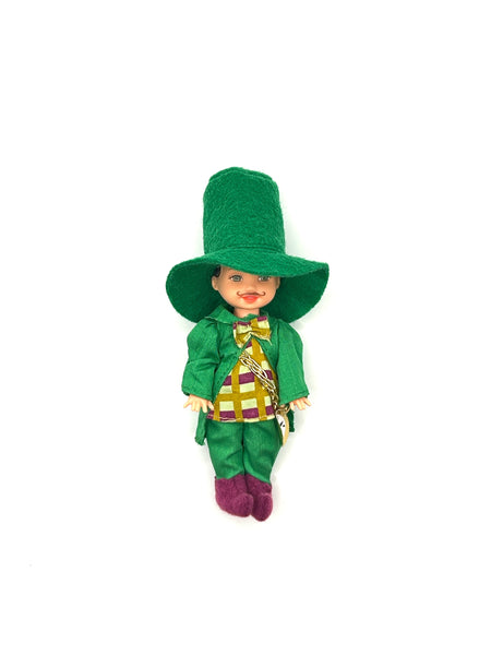 Vintage 1999 Mattel Barbie Kelly Club The Wizard of Oz Tommy as Mayor Munchkin 4-inch mini doll