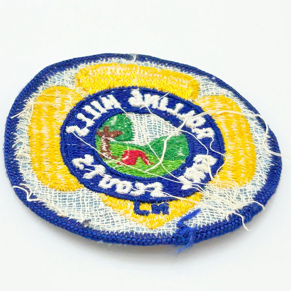 Girl Scouts patch with 'Rolling Hills Girl Scouts' text on a white background