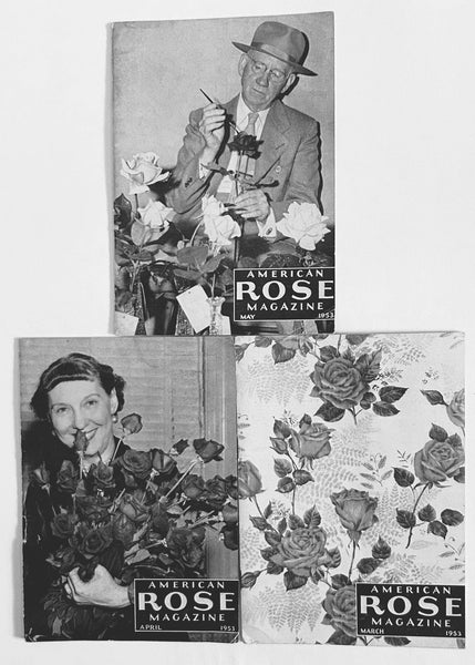 American Rose Magazine, Group of Three From 1953 - Lamoree’s Vintage