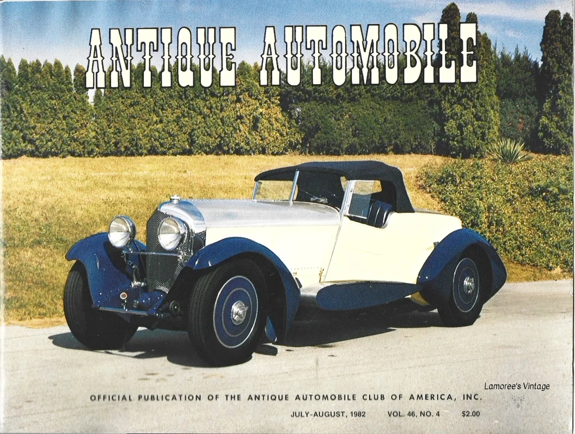 Antique Automobile Magazine July August 1982