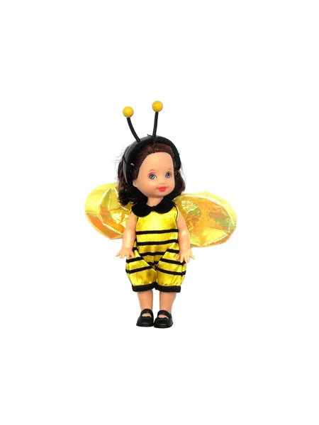 2001 Mattel Kelly Club Bumblebee Melody doll. &nbsp;Mattel (Kelly Club/Li'l Friends of Kelly). She wears a yellow and black striped bumblebee bodysuit with matching antenna headband and yellow wings