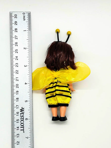 2001 Mattel Kelly Club Bumblebee Melody doll. &nbsp;Mattel (Kelly Club/Li'l Friends of Kelly). She wears a yellow and black striped bumblebee bodysuit with matching antenna headband and yellow wings