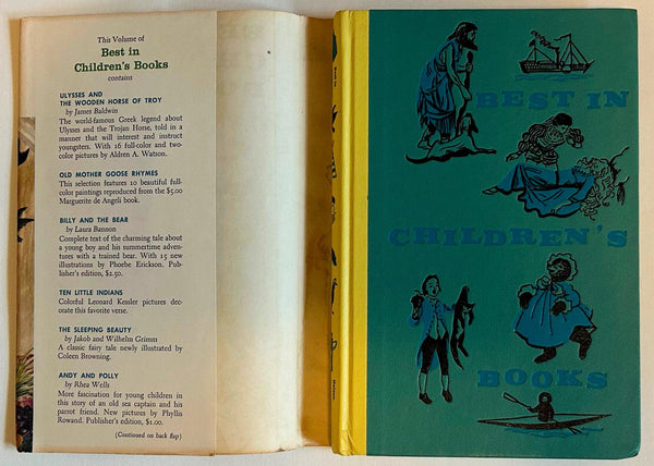 "Best in Children’s Books" Volume 13 (1958) Nelson Doubleday - Lamoree’s Vintage