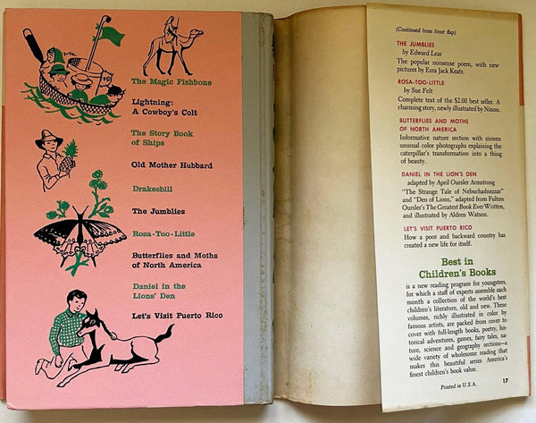 "Best in Children’s Books" Volume 17 (1959) Nelson Doubleday - Lamoree’s Vintage