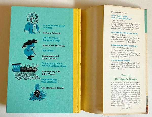 "Best in Children’s Books" Volume 25 (1959) Nelson Doubleday - Lamoree’s Vintage