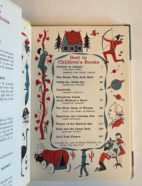 "Best in Children’s Books" Volume 8 (1958) Nelson Doubleday - Lamoree’s Vintage
