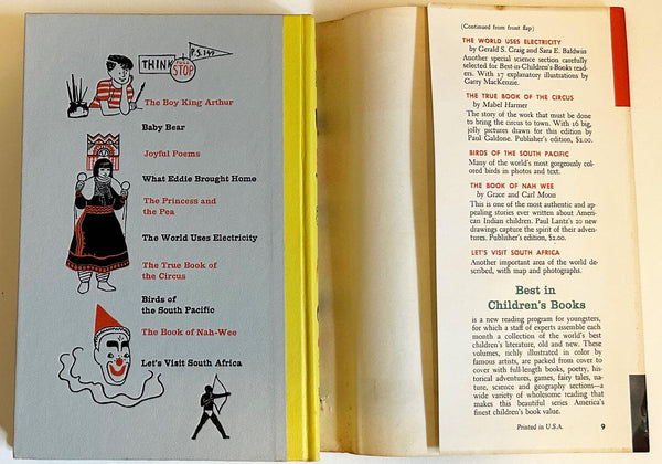 "Best in Children’s Books” Volume 9 (1958) Nelson Doubleday - Lamoree’s Vintage