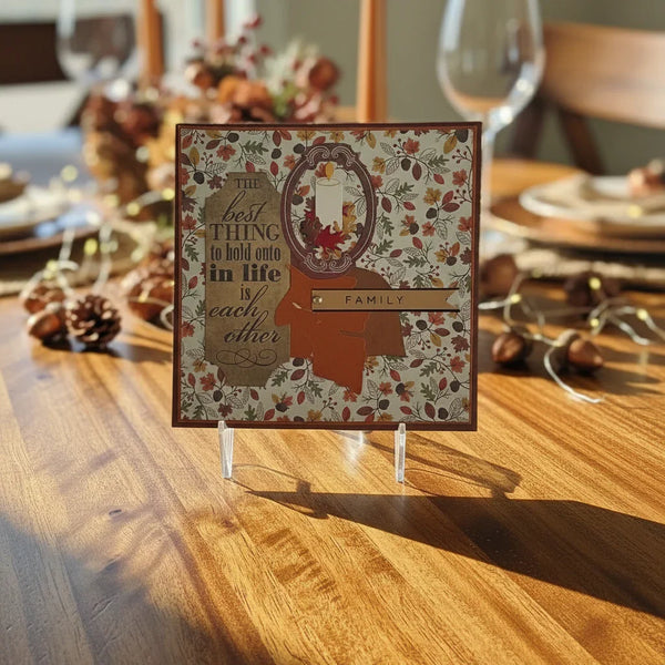 The Best Thing- Family - Handcrafted Mixed Media Album