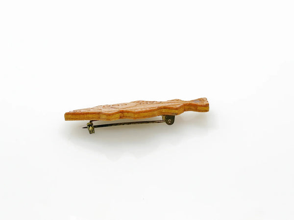 Vintage Fish Shaped Cape Cod Souvenir Pin