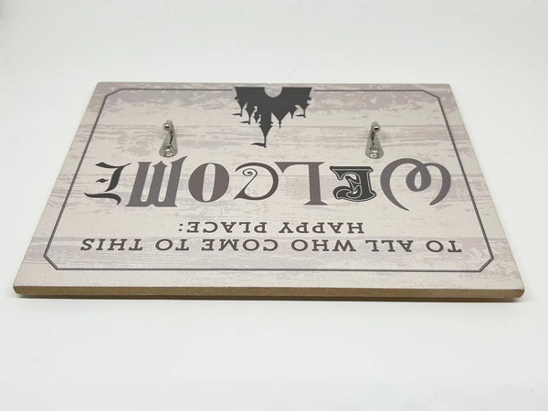 Disney Welcome Sign Disney Castle Welcome Sign Key Leashes Hook