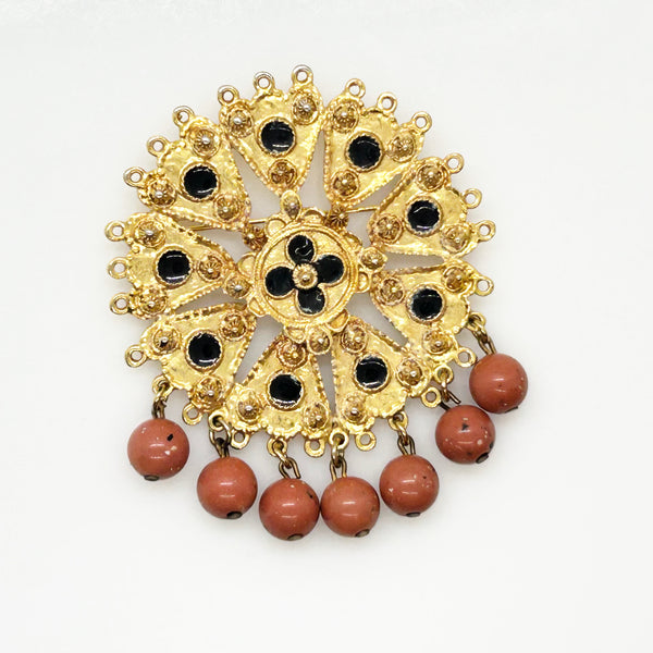 Renaissance Style Vintage Brooch by Craft