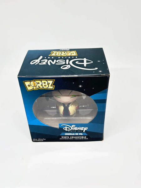 Funko Dorbz,  Series One, figure of Premium Funko Dorbz Cruella De Vil Dorbz Disney Treasures NRFB made with limited-release vinyl collectible quality. Celebrate the iconic villain. Order now!
