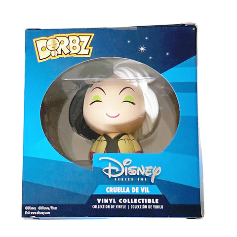 Premium Funko Dorbz Cruella De Vil Dorbz Disney Treasures NRFB made with limited-release vinyl collectible quality. Celebrate the iconic villain. Order now!