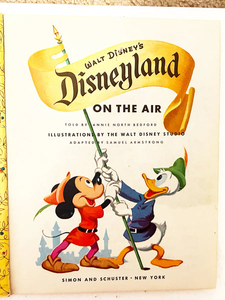 Discover the magic of Mickey Mouse in Walt Disney’s 1955 Little Golden Book, celebrating Disneyland’s opening with charming stories and classic illustrations.