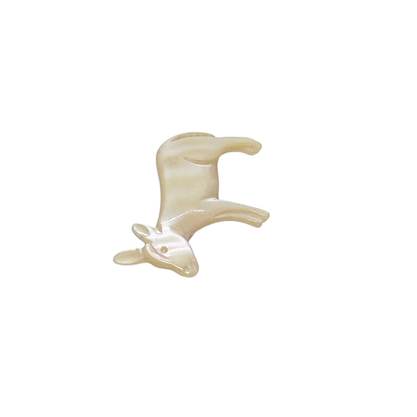 This sweet vintage mother of pearl donkey brooch, measures 1.25” and is in very good condition. The detail is lovely and the design is unusual. Unleash your unique sense of style with this charming vintage mother of pearl donkey brooch! 