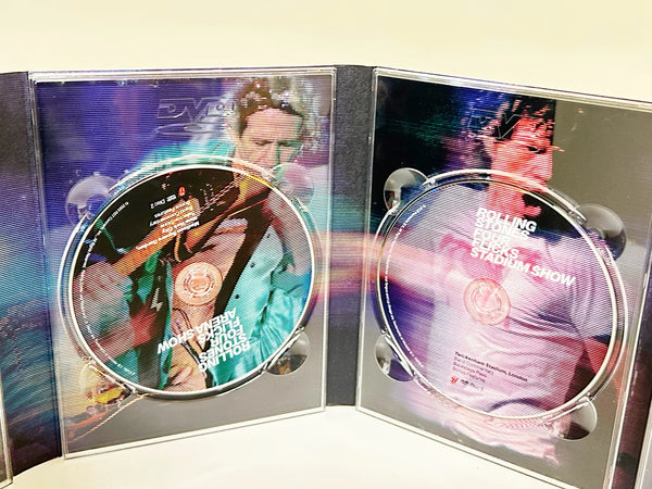Perfect for Rolling Stones fans: our Rolling Stones- Four Flicks Tour DVD Set (2003) provides 9+ hours of career-spanning Licks World Tour concert footage & documentary. Shop today!
