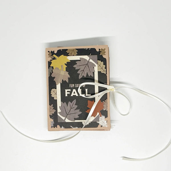 Handcrafted Fun Days of Fall Mini Album: Perfect for capturing your favorite season’s memories. Featuring acid-free paper and charming fall motifs. Shop now for fall fun!