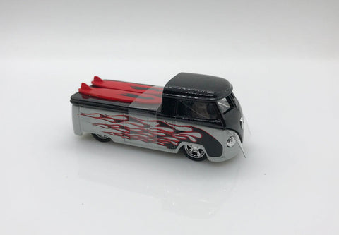 Hot Wheels Black and Red Volkswagen Microbus with Surfboards (2008) - Lamoree’s Vintage