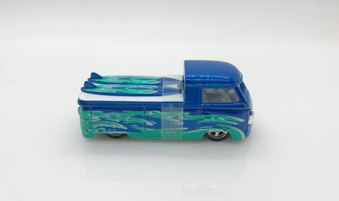 Hot Wheels Blue Volkswagen Microbus with Surfboards (2008) - Lamoree’s Vintage