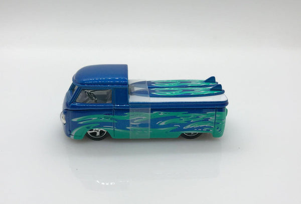 Hot Wheels Blue Volkswagen Microbus with Surfboards (2008) - Lamoree’s Vintage