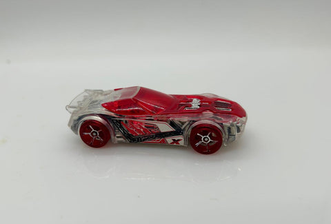 Hot Wheels Clear and Red Nerve Hammer (2015) - Lamoree’s Vintage