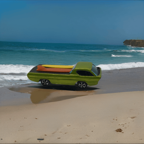 Hot Wheels Redline Deora with Surfboards (HK) (1968) - Lamoree’s Vintage