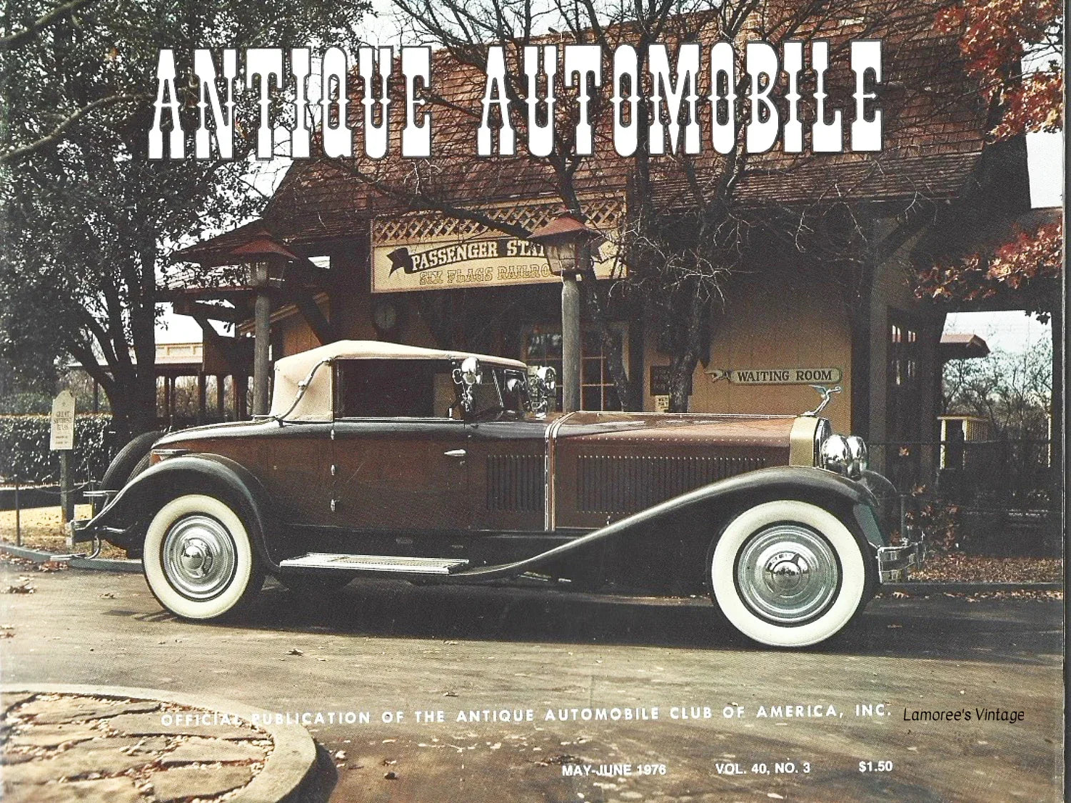 Antique Automobile Magazine May June 1978