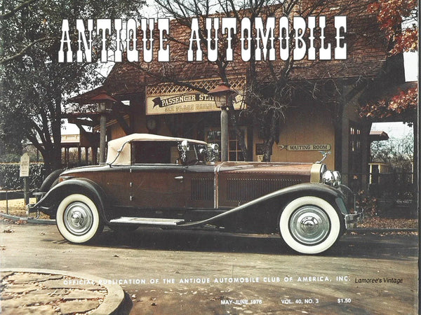 Antique Automobile Magazine May June 1978