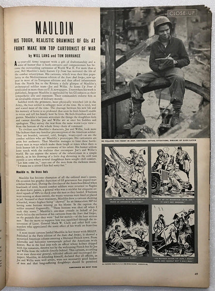 Life Magazine, February 5, 1945 - Lamoree’s Vintage