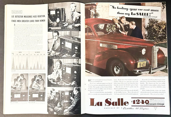 Cover story: The Law in Texas, with WL Barler, former Texas Ranger, Freemasons in Allentown PA present a Passion Play;&nbsp; Franco takes the reins in Spain while France also becomes a dictatorship, Egyptian Princess marries Crown Prince of Iran