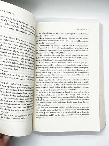 Making Rumours Book by Ken Caillat and Steven Stiefe reveals the wild, behind-the-scenes story of Fleetwood Mac’s classic album. Discover the drama and genius. Shop now!
