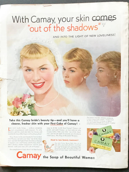 Delve into this captivating vintage McCall's magazine, a treasure trove of articles, engaging features, and inspiring patterns. The cover highlights several articles, including "We Bought a Black-Market Baby," "Over 150 Wonderful Christmas Gifts," and "The Strange Story of Imogene Coca."