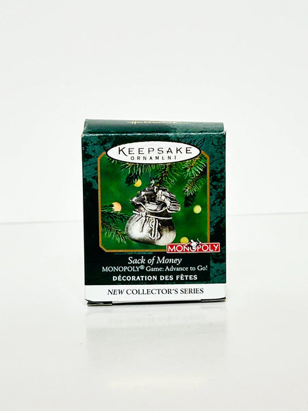 Perfect for Monopoly fans and collectors: our Hallmark Monopoly Money Bag Ornament (2000) provides a charming holiday touch. Shop today for a Hallmark ornament!