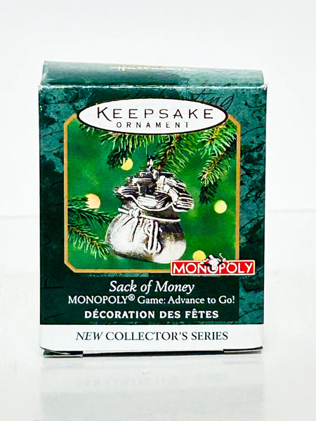 Perfect for Monopoly fans and collectors: our Hallmark Monopoly Money Bag Ornament (2000) provides a charming holiday touch. Shop today for a Hallmark ornament!