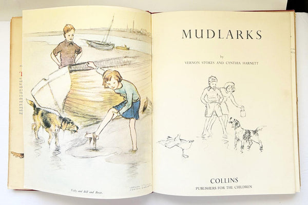 “Mudlarks” Book by Vernon Stokes & Cynthia Harnett (1941) - Lamoree’s Vintage