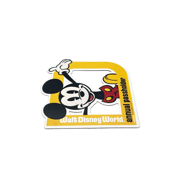 Celebrate your Walt Disney World Annual Passholder status with this exclusive and collectible Mickey Mouse magnet from 2021. Perfect for showing off your membership on cars or refrigerators