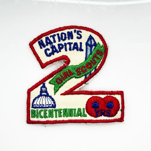 Perfect for Girl Scouts celebrating history: our Nation's Capital Girl Scout Patch provides a vintage embroidered tribute to the 1976 Bicentennial. Shop today!
