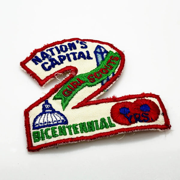Perfect for Girl Scouts celebrating history: our Nation's Capital Girl Scout Patch provides a vintage embroidered tribute to the 1976 Bicentennial. Shop today!