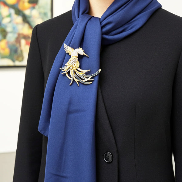 Perfect for fashion connoisseurs: our Nolan Miller Bird of Paradise Brooch provides timeless sparkle and exclusivity. Shop today!