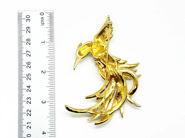 Perfect for fashion connoisseurs: our Nolan Miller Bird of Paradise Brooch provides timeless sparkle and exclusivity. Shop today!