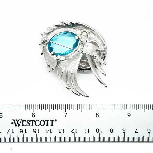 Nolan Miller Stunning, Sculptural, Swan Brooch