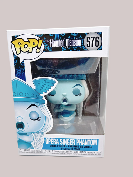 Discover this captivating Funko Pop! vinyl figure, featuring the iconic Opera Singer Phantom from the enchanting world of Disney's Haunted Mansion. This is Funko Pop! Disney: The Haunted Mansion - Opera Singer Phantom. 576. 