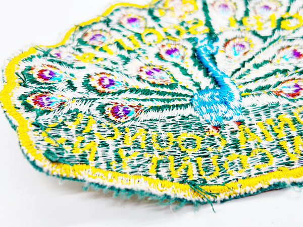 Celebrate Girl Scout heritage with this authentic vintage Pavonia Council patch from Hudson County, New Jersey. The striking peacock design served as the council's proud symbol, representing the organization's values and spirit. 