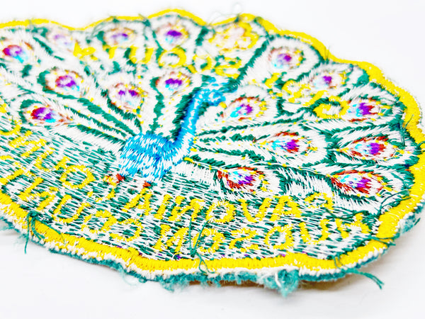 Celebrate Girl Scout heritage with this authentic vintage Pavonia Council patch from Hudson County, New Jersey. The striking peacock design served as the council's proud symbol, representing the organization's values and spirit. 