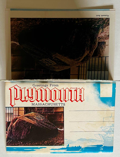 Plymouth Rock Postcard Booklet (1960s-1970s) Unused - Lamoree’s Vintage