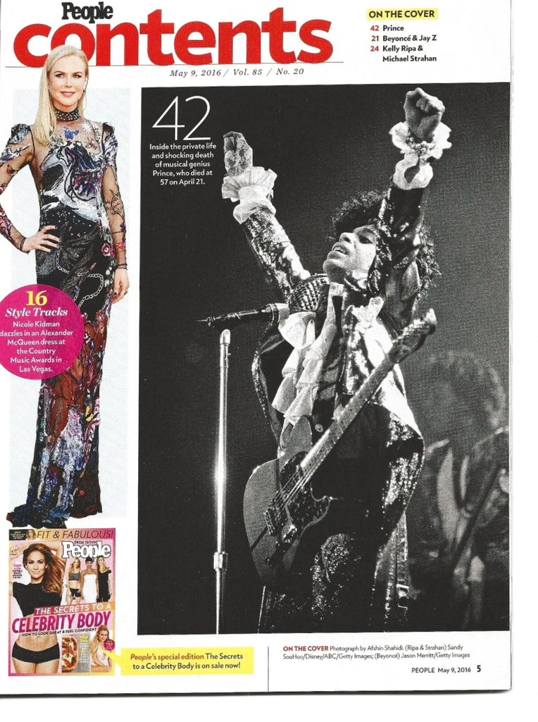Prince In 2016 Buy People Magazine Prince Commemorative Tribute, Beyonce (May 2016 ...