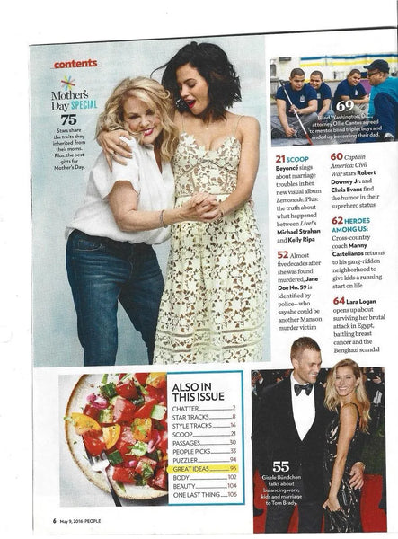 People Magazine Prince Commemorative Tribute, Beyonce (May 2016)