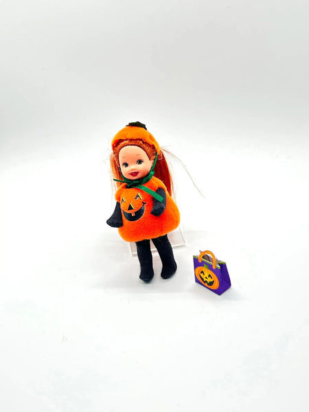 Mattel Barbie "Halloween Party"&nbsp; Jenny doll from from 2000,&nbsp;which were Target exclusive special edition. She is part o the "Li'l Friends of Kelly&nbsp;series.